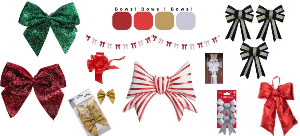 Bows Christmas Trend