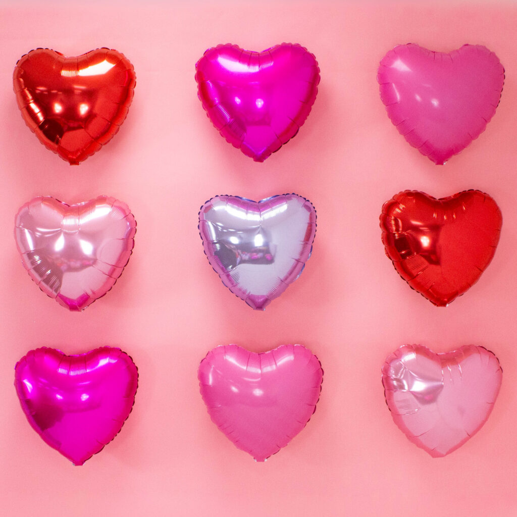 Valentine's Day Heart Backdrop