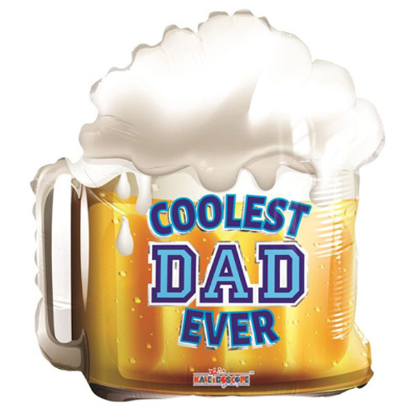 Coolest Dad Ever Foil Balloon Balloon Market
