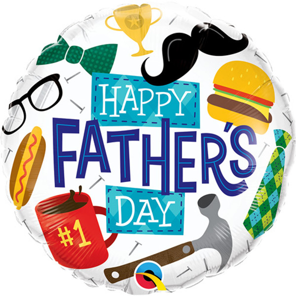 Cool Happy Father's Day Foil Balloon Balloon Market