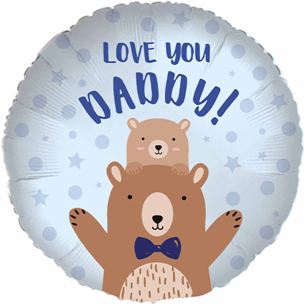 Love you Daddy Foil Balloon Balloon Market
