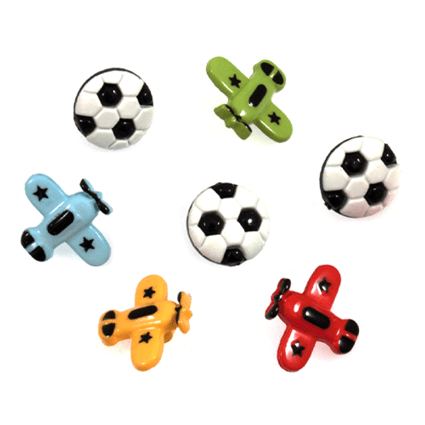 Novelty Buttons for Father's Day